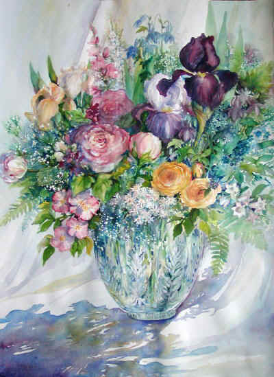 painting pictures of flowers. painting of flowers,